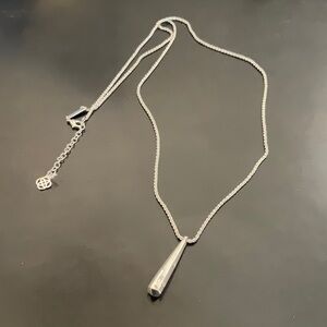 Kendra Scott silver necklace